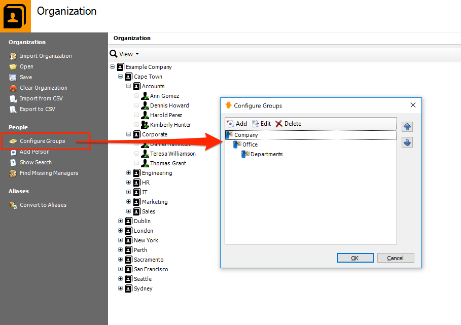 Configure Groups